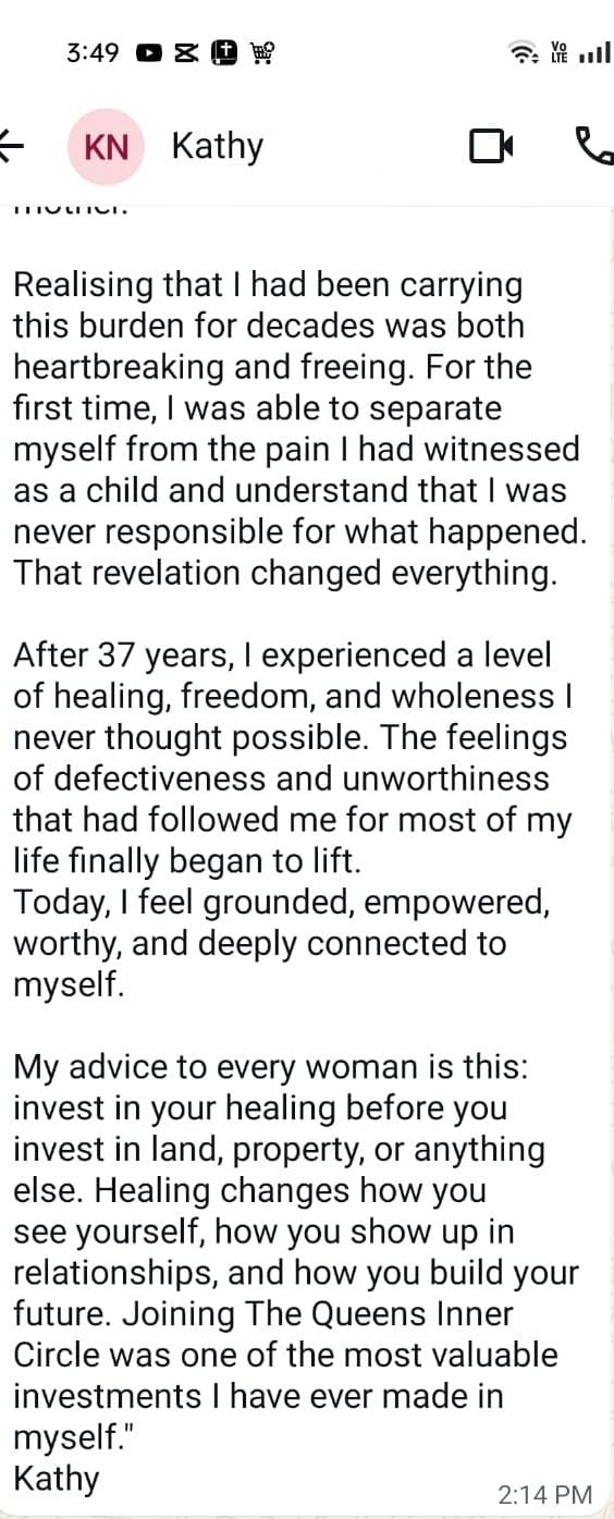KATHY TESTIMONIAL 2